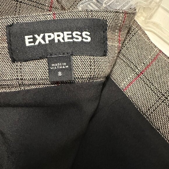 Express Plaid Skirt, Sz 8 - Picture 4 of 7